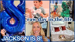 JACKSON IS 8!  Raw Day in the Life, Gifts, B&M Haul + the a Big Fight