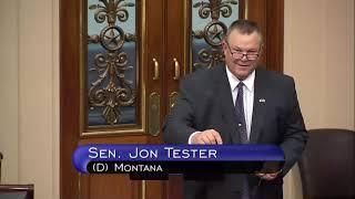 Senator Jon Tester Champions True Price Discovery on Senate Floor
