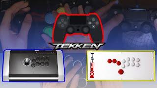Execution on 3 Types of Controllers | TEKKEN