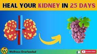 Top 10 Super FRUITS to HEAL your KIDNEY Health in 25 Days