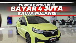 JUAL MOBIL HONDA BRIO MURAH WILAYAH BOGOR HANYA BAYAR 4 JUTA BAWA PULANG LANGSUNG BANYAK PROMO