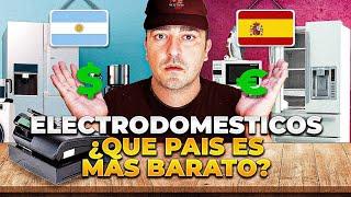 ARGENTINA VS. ESPAÑA¿DÓNDE ES MAS BARATO? #argentina #españa #electrodomésticos