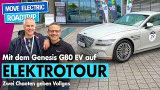 Mit dem Genesis G80 Electrified auf Elektrotour - Auf der Auto Motor Sport New Mobility Ralley