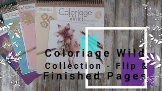 Coloriage Wild Collection & Finished Pages