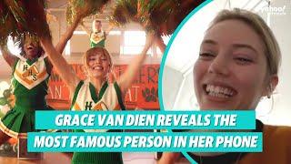 Stranger Things’ Grace Van Dien reveals the most famous person in her phone | Yahoo Australia