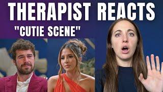 Therapist Reacts to "Cutie Scene" on Love is Blind with Zanab & Cole