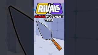 *INSANE* MOVEMENT TECH IN RIVALS #roblox #robloxgames #robloxshorts #robloxedit #robloxmemes #rivals