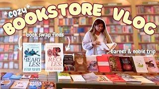 A *Cozy* Bookstore Adventure  Barnes Trip, Indie Bookstores & Book Swaps!