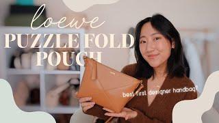 LOEWE PUZZLE FOLD POUCH: in depth review, what fits inside & mod shots