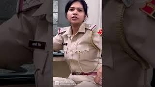 Arti singh tanwar sub inspector viral shorts