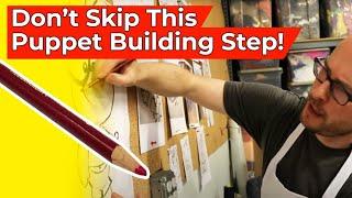 Learn the First Step of Puppet Building, Design Breakdown - Swazzle Puppet Studio Episode 1