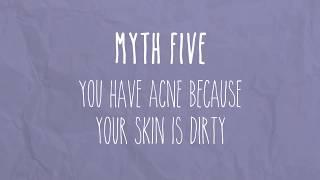 Does having acne mean you are dirty? Bust these common acne myths