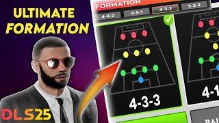 DLS25 |Pro Tips & Tricks of DLS 2025 | FORMATION |GAMEPLAY TUTORIAL | #dls #dls2025 #dls25 #ytviral