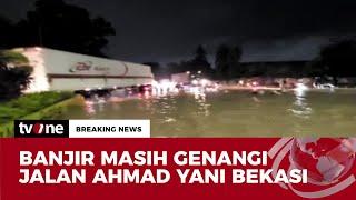 Jalan Ahmad Yani Bekasi Masih Terendam Banjir | Breaking News tvOne