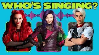 Guess Who's Singing  MEGA Descendants 1, 2, 3 & The Rise of Red ️