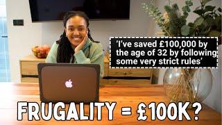 "I've Saved £100K by age 32 by following STRICT Rules" (Reaction Video) | Is Frugality the ONLY Way?