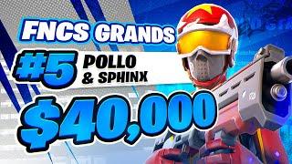 5TH FNCS GRAND FINALS  ($40,000) w/ Sphinx | Pollo1K