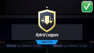 FIFA 23 HYBRID LEAGUES SBC CHEAPEST SOLUTION COMPLETED