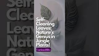 Self-Cleaning Leaves: Nature’s Genius in Jungle Plants! 