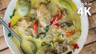 Thai Green Curry Chicken Recipe - AUTHENTIC Thai Home Cooking | แกงเขียวหวานไก่แบบบ้านๆ