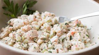 The Best Cold Shrimp Salad Recipe - EatSimpleFood.com