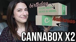 CANNABOX IS BACK...x2! | the birthday stoner and spooky stoner boxes