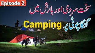 Night Camping at Ganga Choti | Sudhan Gali to Ganga Choti Basecamp | Pakistan Motorcycle Tour | EP 2