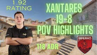 ⫷CS2 POV HIGHLIGHTS⫸ XANTARES | CCT Global Finals 2024 | Eternal Fire vs Liquid | Map1 Inferno