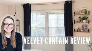 Black Velvet Curtain Review: Ultimate Room Darkening and Insulation
