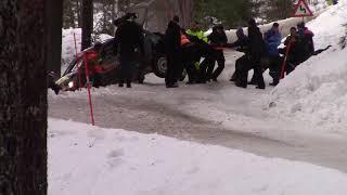 Rally Sweden 2019 Yigit Timur Crash