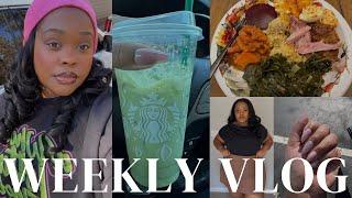 VLOG | WORK POTLUCK, GATHERINGS & SHENANIGANS, NEW NAILS, HALARA HAUL, WINTER RECIPES