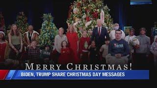 Biden, Trump share Christmas Day messages