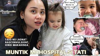 NATAKOT KAMI NI DADA MUNTIK NA MAISUGOD SA HOSPITAL SI TATI