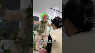 엄마한테 애니마 공연 보여주기