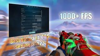Best OBS/Valorant Settings 2023 (For FPS & Recording)