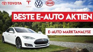 Tesla, VW, Toyota oder ein ETF? - Die E-Auto Marktanalyse