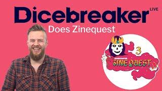 Zinequest 3 preview stream - Dicebreaker Live