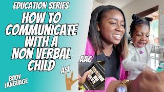 HOW TO COMMUNICATE WITH A NONVERBAL CHILD| SPECIAL NEEDS|MEDICAL NEEEDS| SPEECH THERAPY