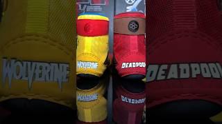 Get your Deadpool and Wolverine Wrestling Shoes at RUDIS.com #marvel #wrestling #deadpool #wolverine