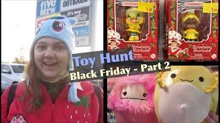 Toy Hunt! Black Friday Squishmallows & NEW TLS Strawberry Shortcake Holiday Cheebees!