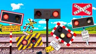 The Rectangular Railroad Crossing That Wants to Keep Stacking Up 
