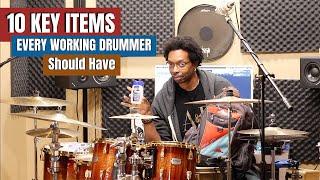 10 Key Items That Every Working Drummer Should Have!