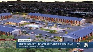 Breaking ground on affordable housing in Phoenix