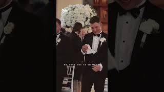 Grooms daughter leaves him a message  (: tt/jolvideography)