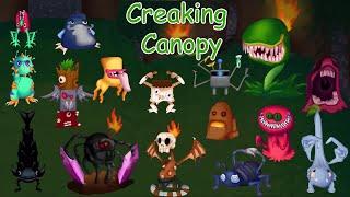 ALL Fanmade Creaking Canopy Island, Mirror Island, Cavernous Cavity Island Monsters (Plushyplushmsm)