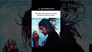 Hold Up… Obedience unlocks divine PURPOSE?!  (Check Comments!) #christianshorts #faith
