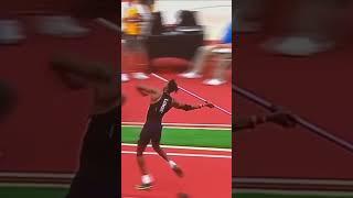 Asani Hylton doing Javelin at National #javelin #ncaatrackfield  #sani  #ncaa #javelinthrow