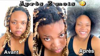 ‍️J’OUVRE MES BRAIDS APRÈS 2 MOIS | GRACIA MANUCURE