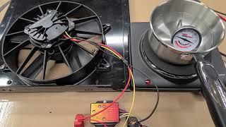 Steele Racing Products Brushless fan motors with Lingenfelter VSFM-002 PWM fan controller