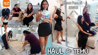 HAUL DE TEMU Mama Rosa me ayuda Abrir Todo Cosas para el Hogar, Ropa y Mas🩴‼️OMG!!